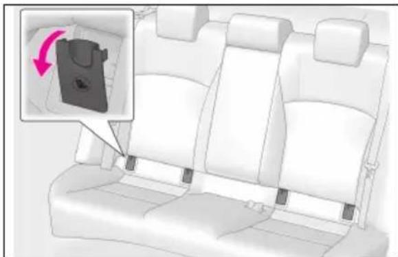 LEXUS ES 200 (2022) - SistemedeancorareinferioarăISOFIX (sistemederetinerepentrucopiiISOFIX) - 2