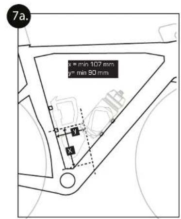 7a. x = min 107 mm y = min 50 mm