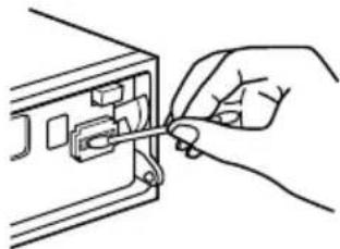 SONY XR-C7220FP - Cleaning the Connectors - 1