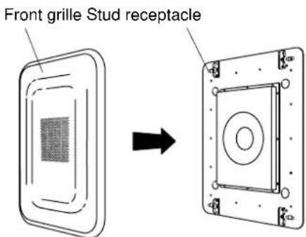TOA HB-1 - [When mounting the bracket to the ceiling panel] - 12