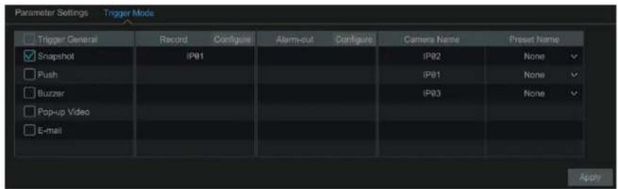 Speco Technologies N8WA4 - Face Detection Settings - 3