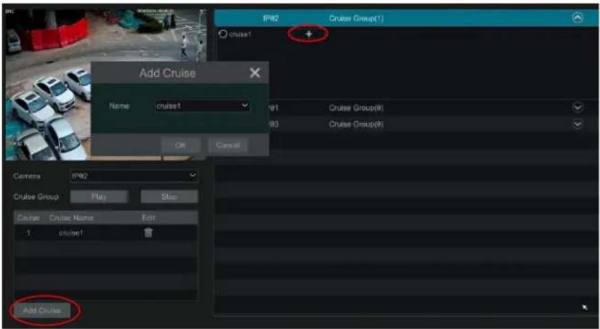 Speco Technologies N8WA4 - Cruise Group Settings - 1