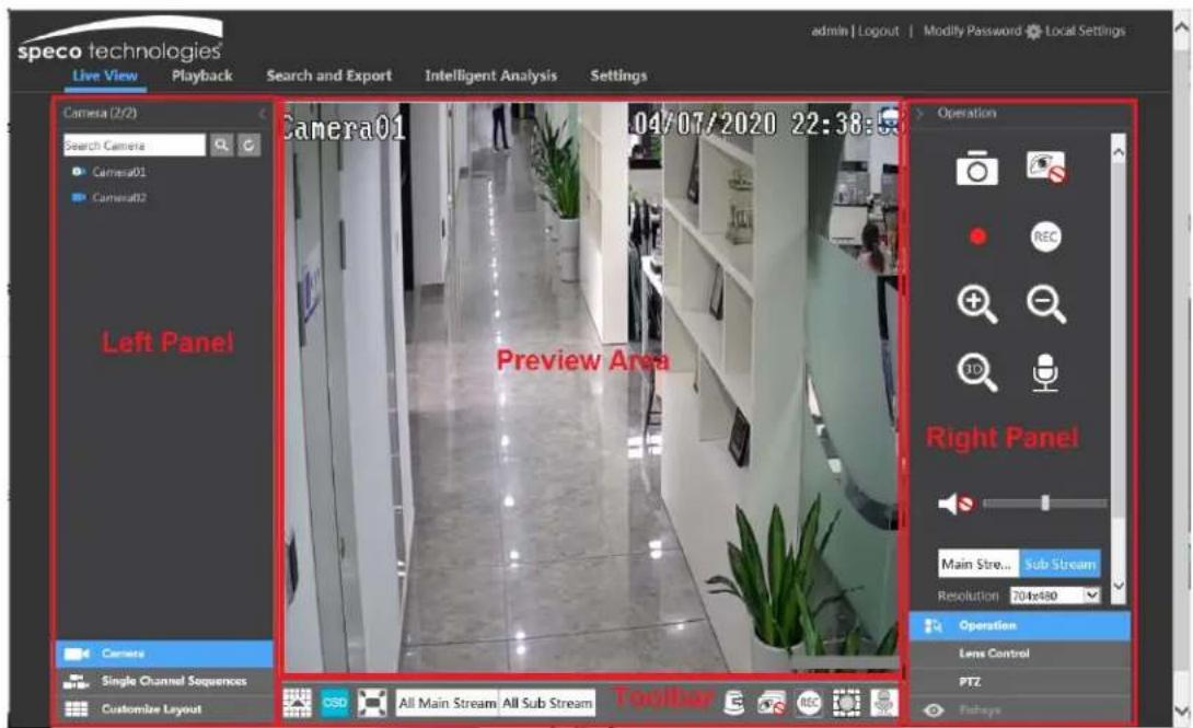 Speco Technologies N8WA4 - Remote Preview - 1