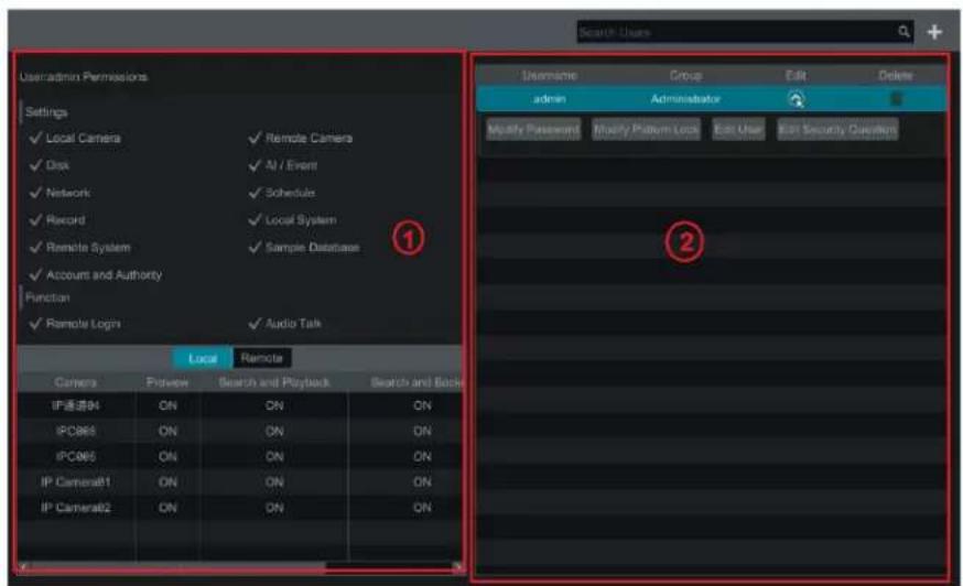 Speco Technologies N8WA4 - Account Management - 1