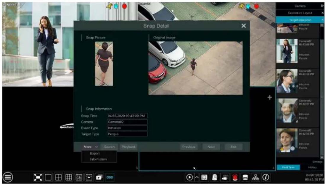 Speco Technologies N8WA4 - Human Body/Vehicle Detection View - 1
