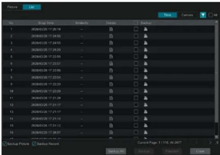 Speco Technologies N8WA4 - Face Search by Event - 3