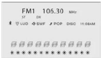 FM1 106.30 MHz ST DX LUD SWF POP DISC 11:08AM **********
