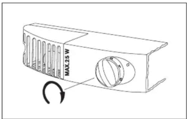 ELECTROLUX ERB 40301 - Regulovanie teploty, nastavenie - 1