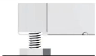 GORENJE R4121AW - Vyrovnanie spotrebiča - 1