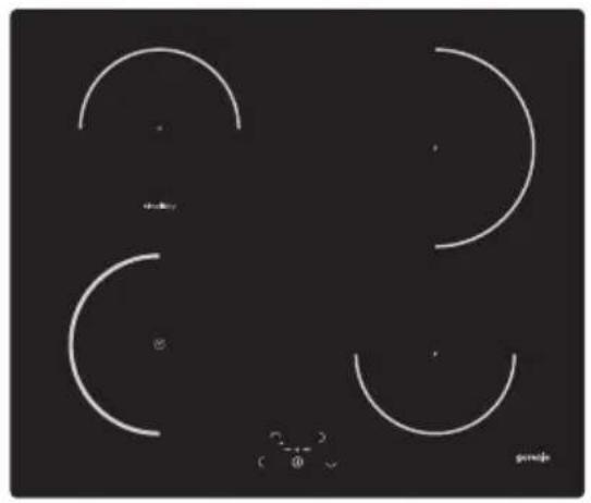 GORENJE T 612 SY2W - SKLOKERAMICKÁ VARNÁ DOSKA - 2