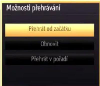 SHARP LC-32LE351E-WH - Sledování nahraných programů - 1