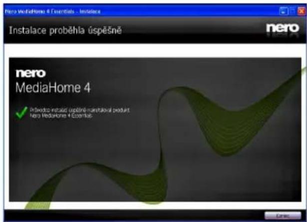 SHARP LC-32LE351E-WH - Pro instalaci Nero Media Home následujte tyto kroky: - 10