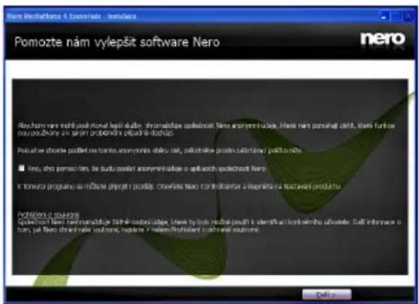 SHARP LC-32LE351E-WH - Pro instalaci Nero Media Home následujte tyto kroky: - 9