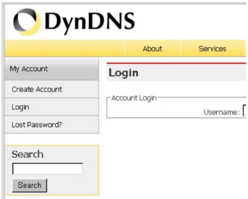 DynDNS About Services My Account Login Create Account Account Login Login Username: Lost Password? Search Search