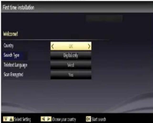 VESTEL 22PF5021L - First Time Installation - 2