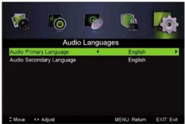 SENCOR SLE 3212M4 - Audio Languages (Jazyky audio) - 1