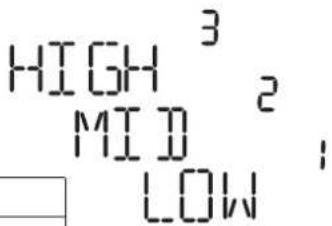 HIGH 3 MID 2 LOW