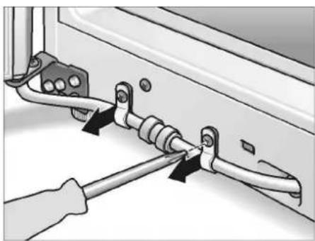 BOSCH KAN56V45 - Dévisserlaporteducompartiment congélateur - 1
