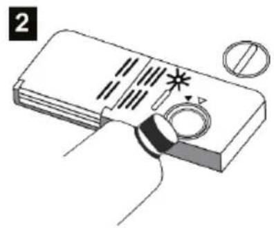 Essentiel B ELV 454 - Remplissage du distributeur de liquide de rinçage - 2