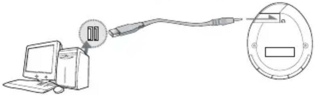 VIETA VPD-2128 - ■ Carga mediante el cable USB - 1