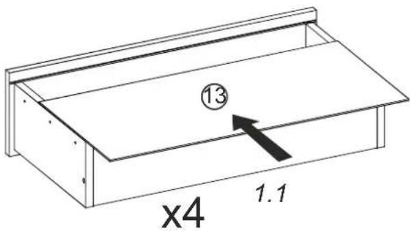 ⑬ x4 1.1