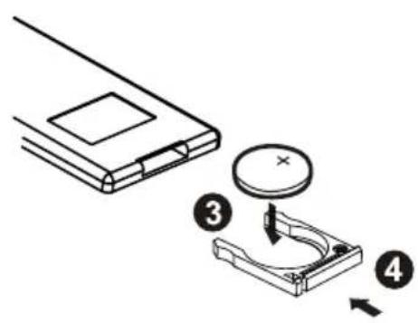 Xomax XM-2VRSU6201BT - Inserting the Battery - 2