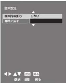 HISENSE HJ49K3121 - 音声設定(つづき) - 1
