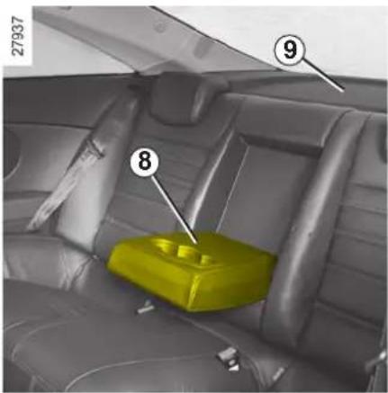 RENAULT Laguna (2008) - ODKLADACIE PRIESTORY/VNÚTORNÁ VÝBAVA (pokračovanie) - 1