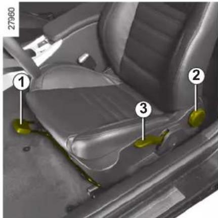 RENAULT Laguna (2008) - PREDNÉ SEDADLÁ - 2