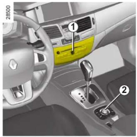 RENAULT Laguna (2008) - Používanie telefónu - 1