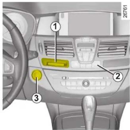RENAULT Laguna (2008) - Vypnutie bezpečnostného zamykania - 1