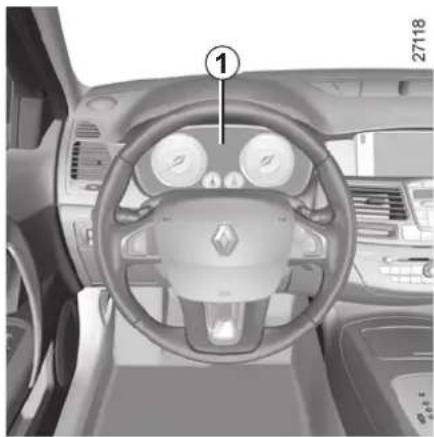 RENAULT Laguna (2008) - SYSTÉM KONTROLY TLAKU VZDUCHU V PNEUMATIKÁCH - 1