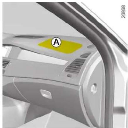 RENAULT Laguna (2008) - Airbag pre vodiča a spolujazdca - 1