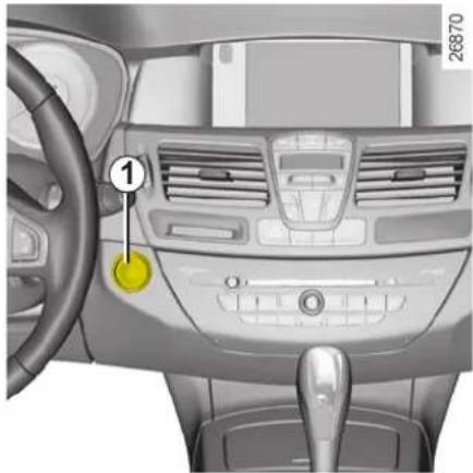 RENAULT Laguna (2008) - PARKOVACIA BRZDA S POSILNOVAČOM - 1