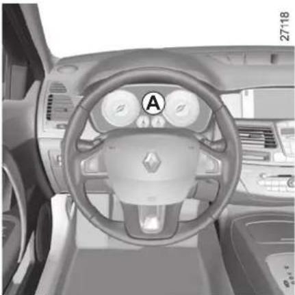 RENAULT Laguna (2008) - PRÍSTROJOVÁ DOSKA: svetelné kontrolky (pokračovanie) - 1