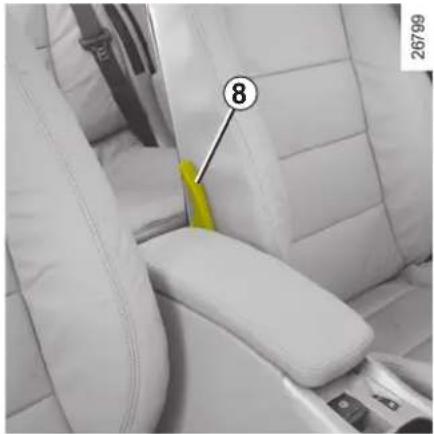 RENAULT Laguna (2008) - Obmedzovač napnutia - 2