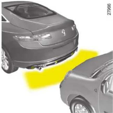 RENAULT Laguna (2008) - POMOC PRI PARKOVANÍ (pokračovanie) - 1
