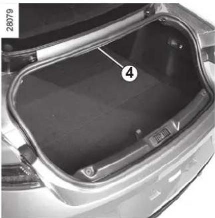 RENAULT Laguna (2008) - VNÚTORNÉ OSVETLENIE: výmena žiaroviek (pokračovanie) - 1