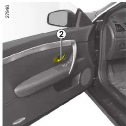 RENAULT Laguna (2008) - OTVORENIE A ZATVORENIE DVERÍ - 2