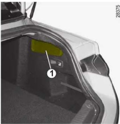 RENAULT Laguna (2008) - KONCOVÉ SVETLÁ: výmena žiaroviek - 1