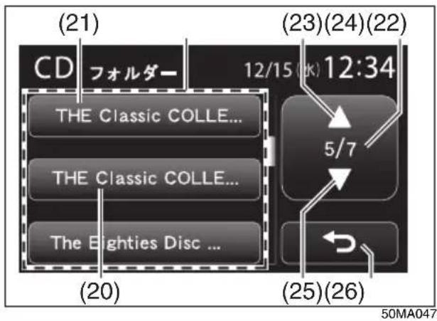 NISSAN Moco (2015) - ■ 曲をリストから選ぶ(リスト選択モード) - 2