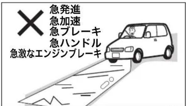 NISSAN Moco (2015) - 滑りやすい路面ではゆっくり走る - 1