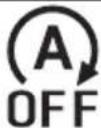 NISSAN Moco (2015) - ■ アイドリングストップ OFF 表示灯(オレンジ色) - 1