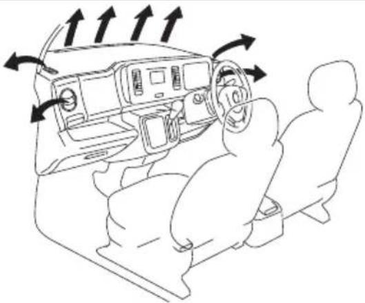 NISSAN Moco (2015) - 吹出し口切替えダイヤル - 11