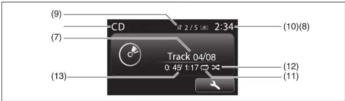 NISSAN Moco (2015) - ■ メモリーされている放送局を聴く(プリセット選局) - 3