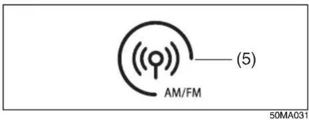 NISSAN Moco (2015) - ■ AM/FMを聴く - 1
