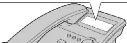 PANASONIC KX-TSC10E - Ako sa pri príchode volania zobrazujú informácie o volajúcom - 1