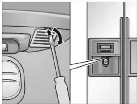 SIEMENS KA60NA40NE - Changerl'ampoule du distributeurd'eau et de glaçons - 1