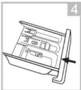 Scandomestic WAH 3116 - Clean The Detergent Dispenser - 4