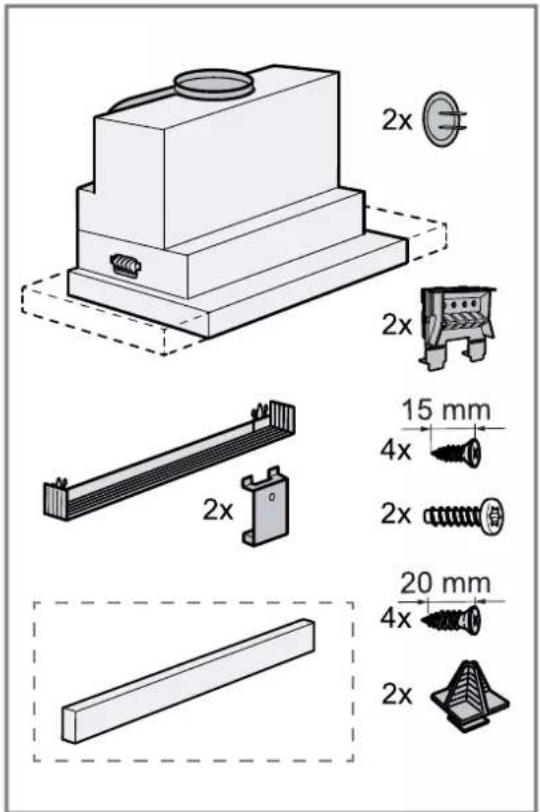 NEFF D49ML54X1 - A csomag tartalma - 1